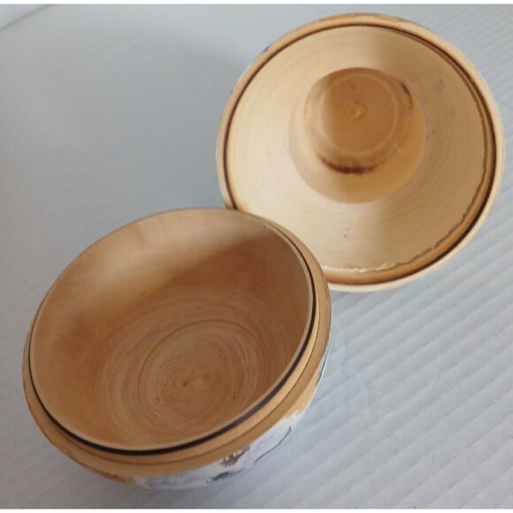 Nesting Dolls Hand Painted - 10 Pieces Light Wood Marked Soviet? RARE Large size - Picture 7 of 13